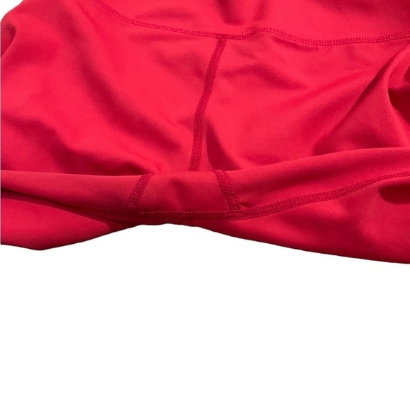 Zyia Active Red Logo Stripe Light n Tight Hi-Rise Legging 28” Sz 6-8 Medium - Picture 6 of 9